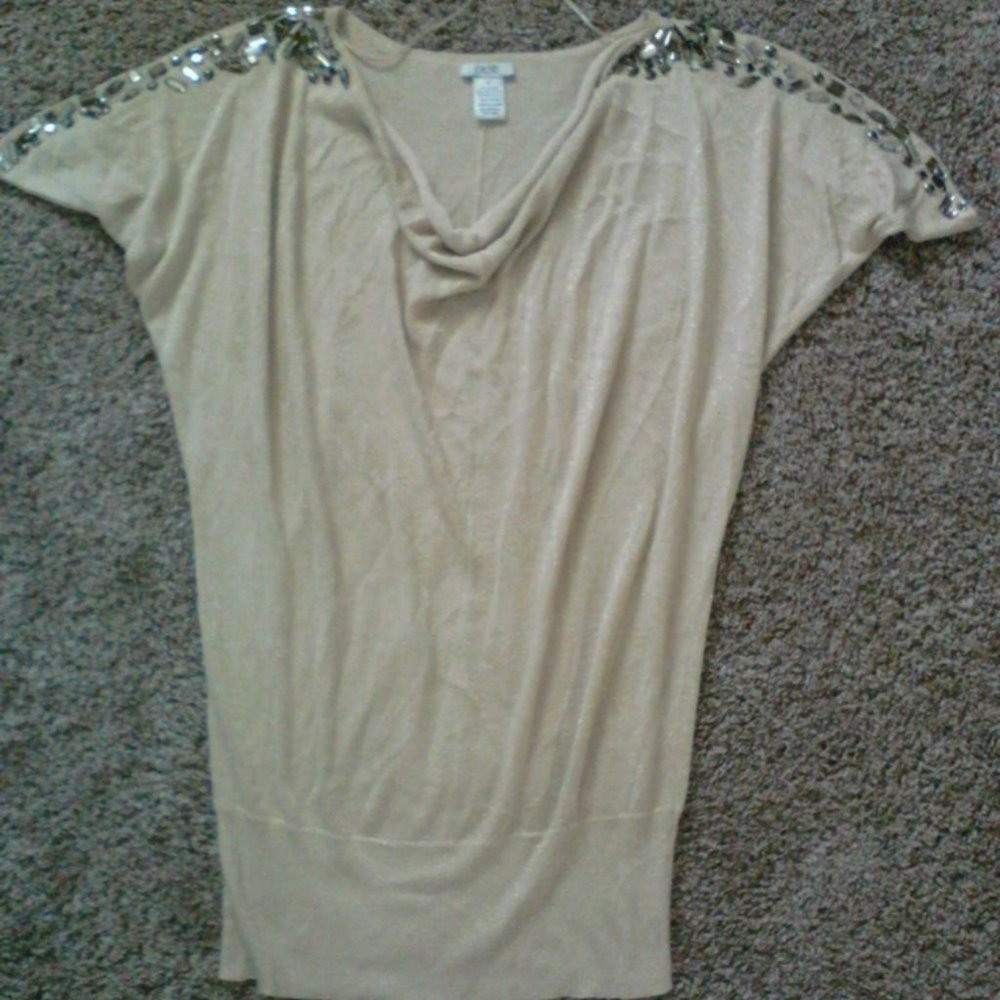 Cream Evening Blouse